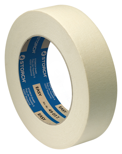 Storch Papier-Abklebeband Easypaper 50m x 19mm Das Universelle #490372F